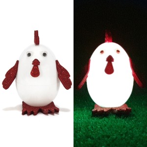 동물 LED 만들기/붉은닭