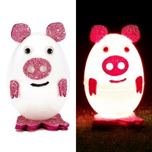 동물 LED 만들기/핑크돼지